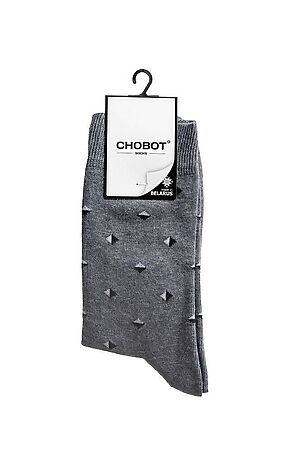 Носки CHOBOT (Серый меланж) #930953