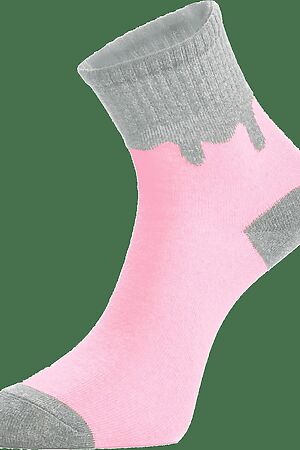 Носки CHOBOT (Розовый/серый) #931398