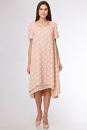 Платье FIFTYPATES (Оранжевый/Абстракция) 2-001-1 #93350