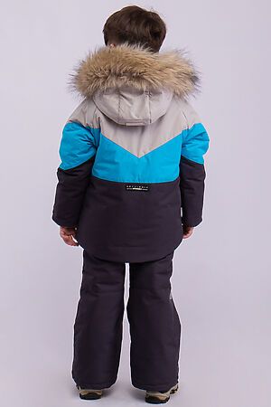Комплект (Куртка+Полукомбинезон) BATIK (Серый/синий) 452-24з-1 #933678