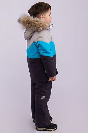 Комплект (Куртка+Полукомбинезон) BATIK (Серый/синий) 452-24з-2 #933680