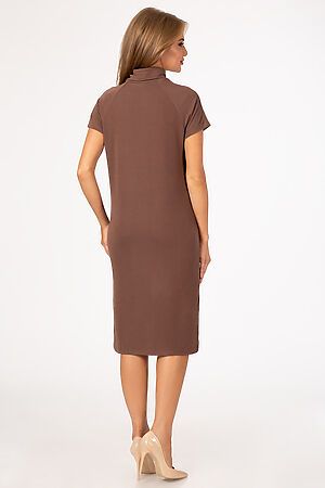 Платье REMIX (Светло-коричневый) 7644/1 #93378