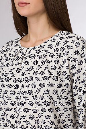 Блузка FIFTYPATES (Белый/Цветы) 4-150 #93560