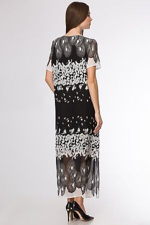 Платье FIFTYPATES (Черный абстракция) 2-182 #93579