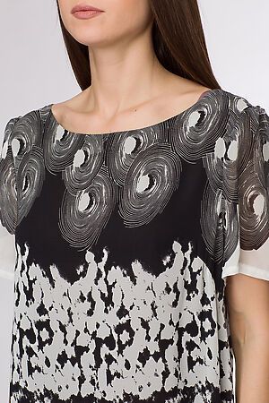 Платье FIFTYPATES (Черный абстракция) 2-182 #93579