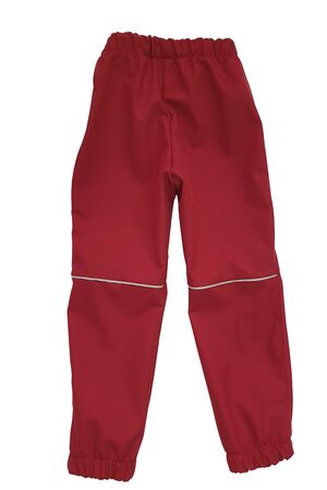 Детские брюки утепленные софтшелл НАТАЛИ (Бордовый) 38614 #938658