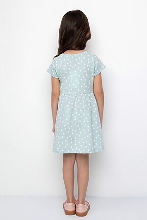 Платье CROCKID (Голубая дымка,горошки) #938728