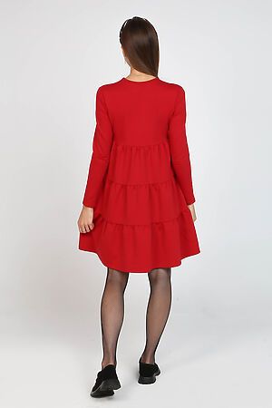 Платье Красное НАТАЛИ (Красный) 43385 #941225