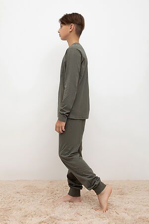 Пижама CUBBY (Оливковый серый,крапинка) #944110