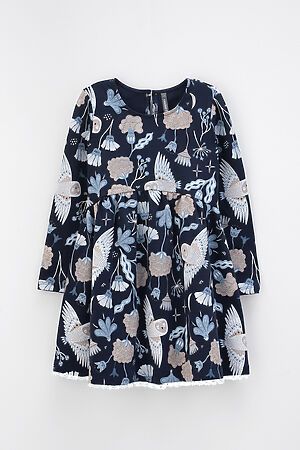 Платье CROCKID (Индиго,волшебные совы к421) #946714