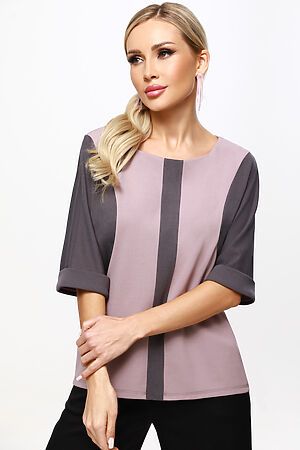 Блузка DSTREND (Розовато-серый) Б-1898-0447-01 #947622