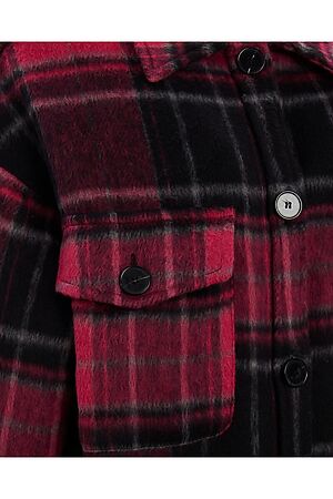 Пальто INCITY (Черно-розовый) #948294