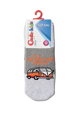 Носки CONTE KIDS, серый 22878/7С-62СП/серый #948507 купить с доставкой в интернет-магазине OptMoyo.ru