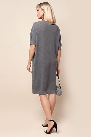 Платье VILATTE (Темно-серый-серебро) D32.100 #948703