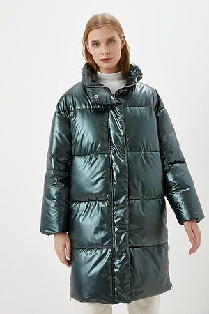 Пальто INCITY (Темно-зеленый) #948865