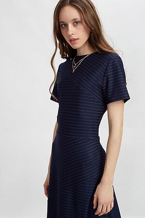 Платье INCITY (Темно-сине-белый) #949557