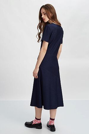 Платье INCITY (Темно-сине-белый) #949557