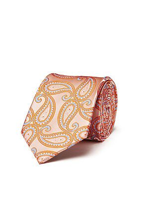Набор из 2 аксессуаров: галстук платок "Сильные духом" SIGNATURE (Оранжевый, голубой, пудровый,) 300084 #949803