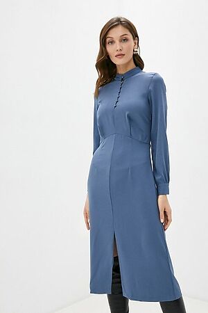 Платье INCITY (Пыльно-синий) #949892