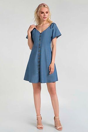 Платье INCITY (Голубой деним) #950002