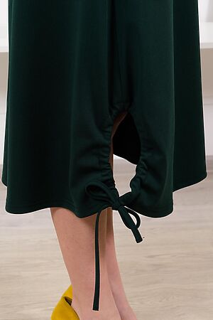 Платье BRASLAVA (Тёмно-зелёный) 5818 #950053