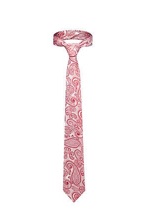 Набор из 2 аксессуаров: галстук платок "Сильные духом" SIGNATURE (Красный, белый,) 299986 #950202