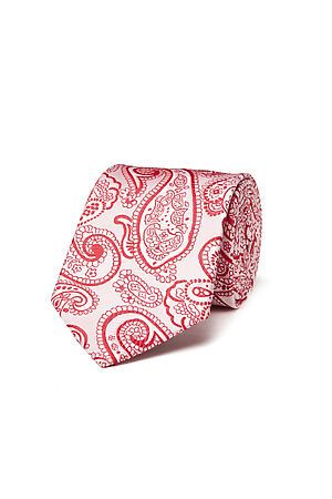 Набор из 2 аксессуаров: галстук платок "Сильные духом" SIGNATURE (Красный, белый,) 299986 #950202