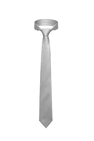 Набор из 2 аксессуаров: галстук платок "Режим героя" SIGNATURE (Серебристый, светло-серый,) 299984 #950209