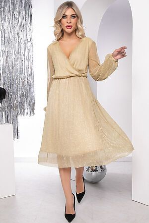 Платье "Млечный путь" LADY TAIGA (Золото) П7901 #950226