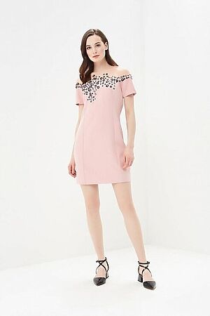 Платье INCITY (Пепельно-розовый) #950286