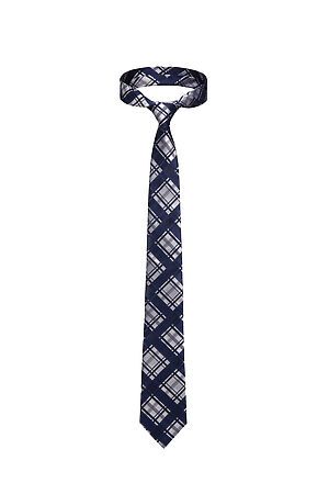 Набор из 2 аксессуаров: галстук платок "Режим героя" SIGNATURE (Светло-серый, темно-синий,) 299990 #950475