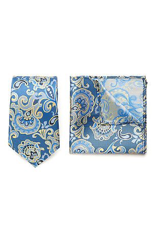 Набор из 2 аксессуаров: галстук платок "Мужские игры" SIGNATURE 300077 #950489