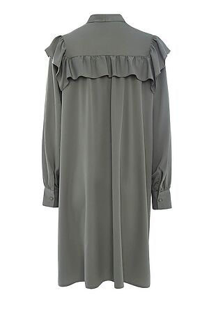 Платье INCITY (Серо-зеленый) #950610