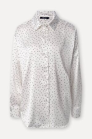 Блузка INCITY (Бело-черный) #951828