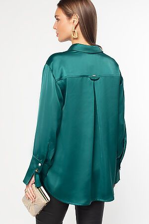 Блузка  VILATTE (Зеленый) D29.796 #952427