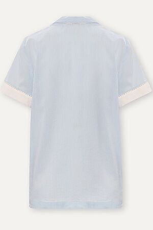 Блуза DESEO (Бело-голубой) #952445