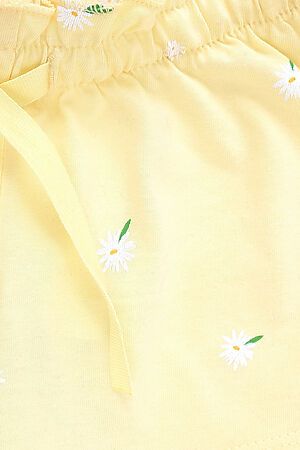 Шорты CROCKID (Бледно-желтый,летние цветы) #952741
