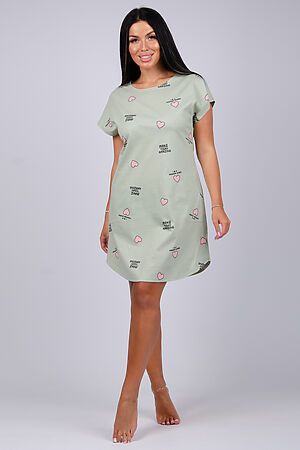 Туника Душечка оливка НАТАЛИ (Оливковый) 44791 #952885