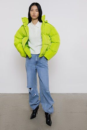 Куртка INCITY (Зеленый лимон) #952919