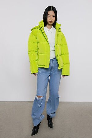 Куртка INCITY (Зеленый лимон) #952919