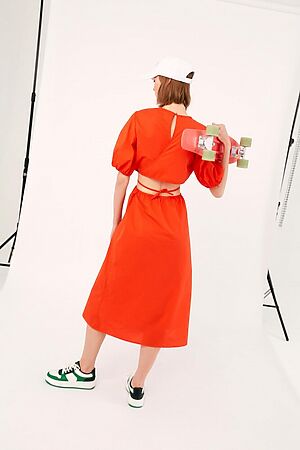 Платье INCITY (Ярко-оранжевый) #953427