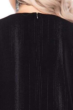 Платье "Оригинальность" LADY TAIGA (Черное мерцание) П7963 #953590