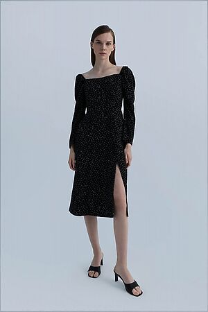 Платье INCITY (Бело-черный) #953680