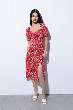 Платье INCITY (Красно-белый) #953928