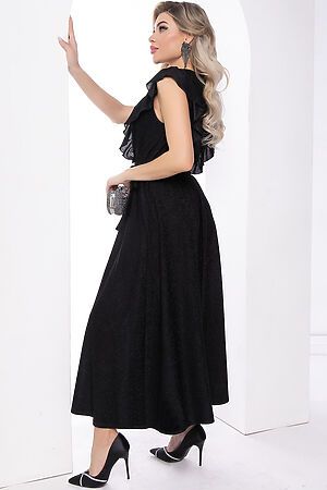Платье LADY TAIGA (Мерцающий черный) П8003 #957971