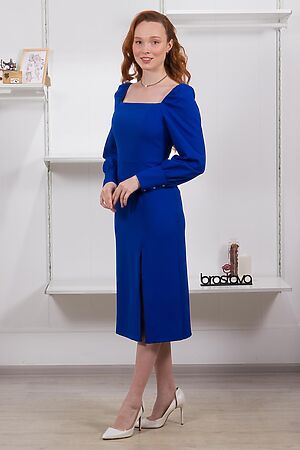 Платье BRASLAVA (Ярко-синий) 4887 #958375