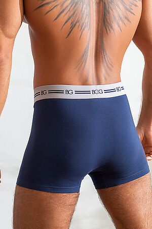 Трусы UMJ1203D Underwear НАТАЛИ (Синий/темно-синий/черный) 45262 #958474