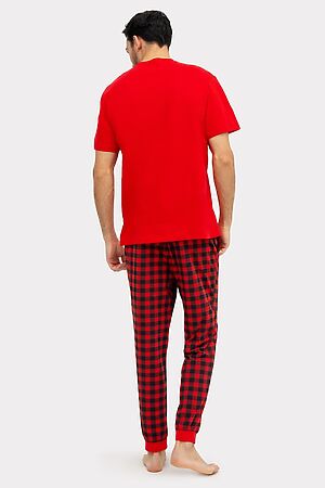 Пижама MARK FORMELLE (Красный +клетка на красном) 24-ОБР3731ПП-0 #959572