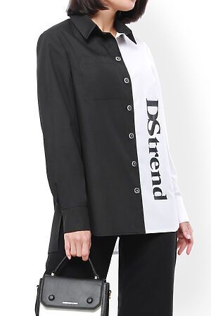 Рубашка DSTREND (Чёрно-белый) Р-0132 #959675