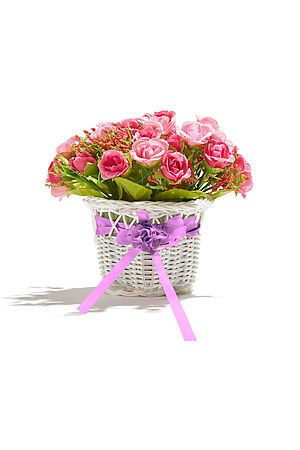 Букет "Дикие розы" MERSADA (Фиолетовый, молочный,) 306318 #960829